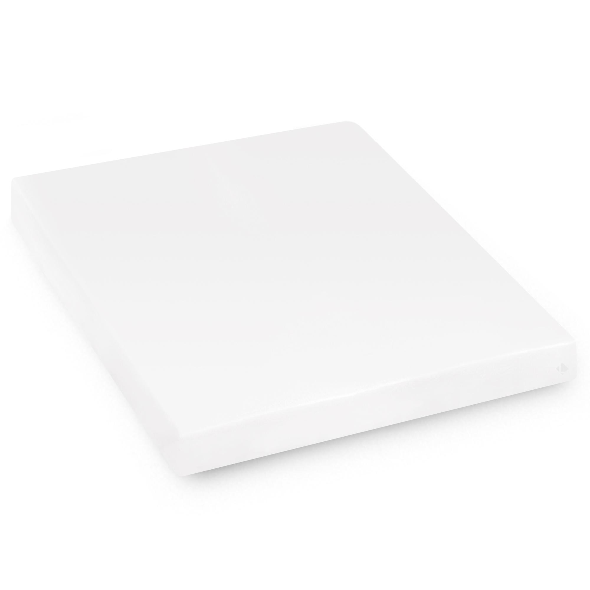 Drap housse MOLLETON, blanc, bonnet de 25 cm, 210 g/m², 160x200 cm