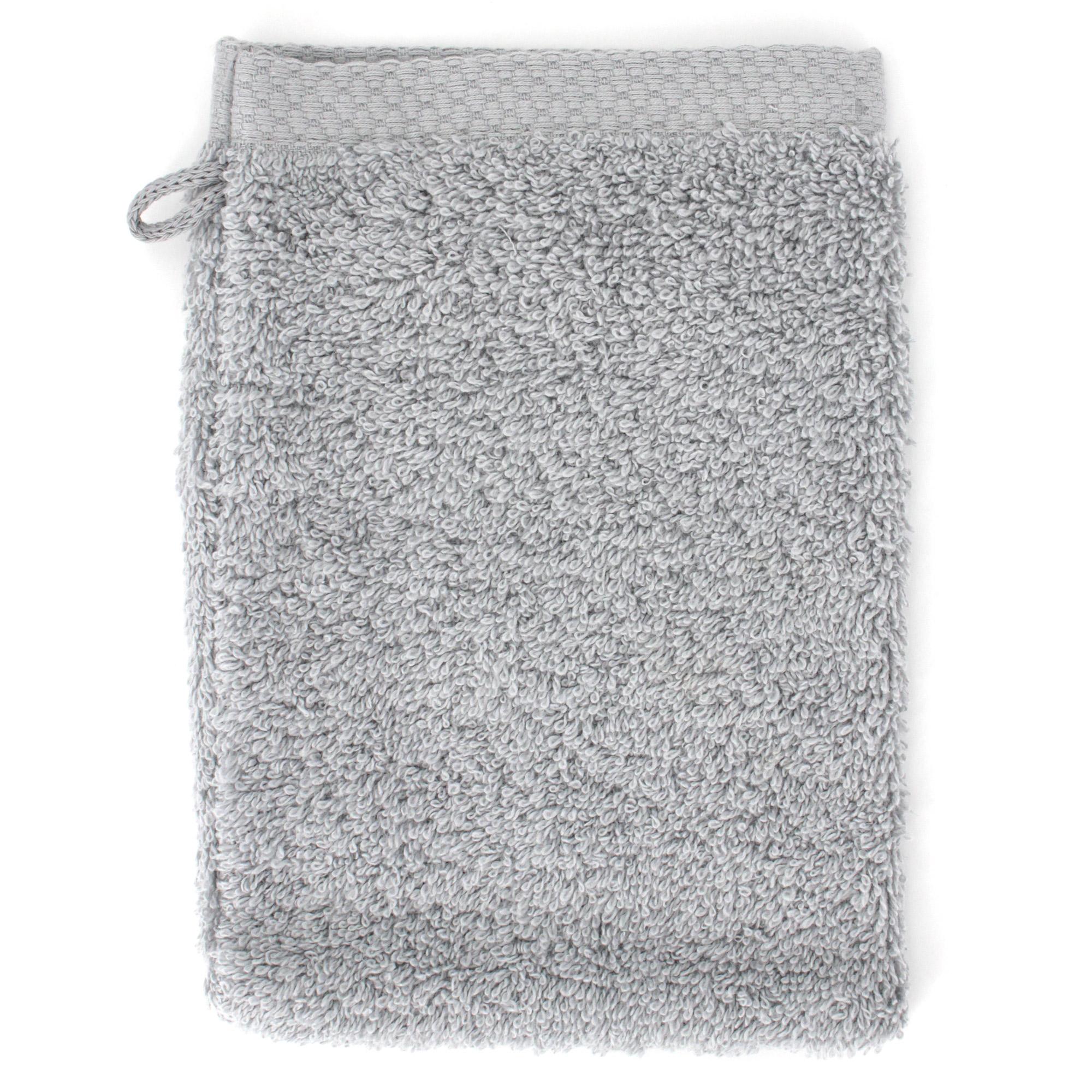 Gant de toilette 16x21cm - Gris