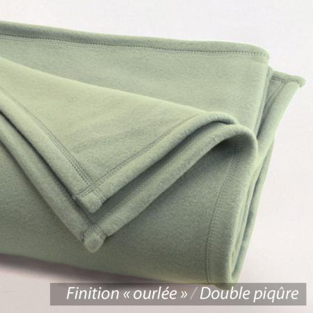 Couverture polaire 240x260 cm Isba, Marine - 100% Polyester 320 g