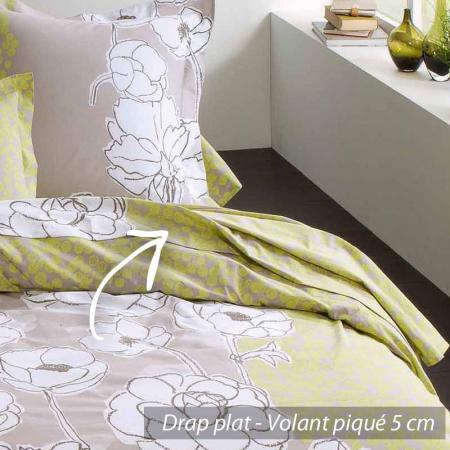 Drap plat 280x310 cm 100% coton KATE