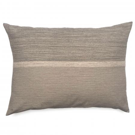 Housse de coussin ZAGORA pur coton 250 g/m² 50x70 cm beige ficelle