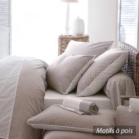 Housse de couette 140x200 cm 100% coton ACTUEL FICELLE