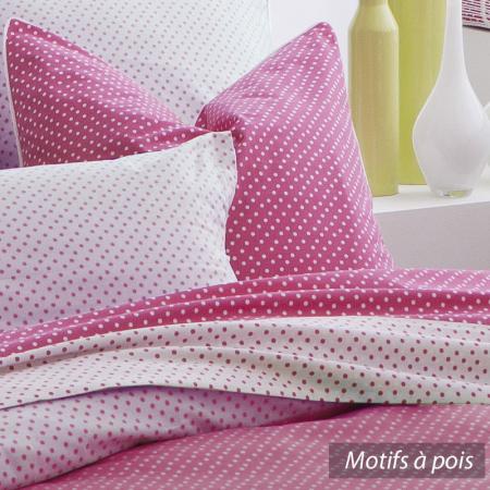 Housse de couette 200x200 cm 100% coton ACTUEL PETUNIA