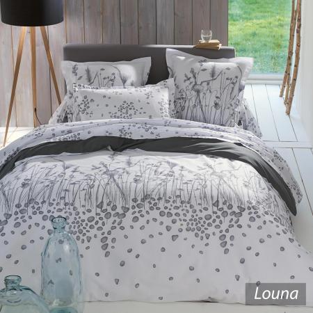 Housse de couette 260x240 cm 100% coton LOUNA