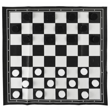 Jeu 2 en 1 Jeu d'échecs et Dames extérieur