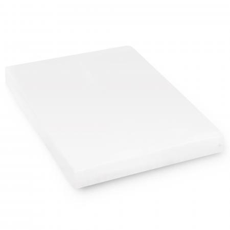 Alèse protège matelas imperméable en coton blanc 140x200 cm