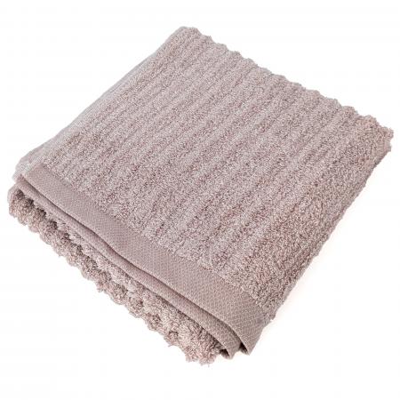 Serviette de toilette uni 100% coton 50x100 cm SPECTRE rose