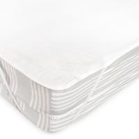 Alèze maille polyester enduite polyuréthane M1 blanc 150gr forme
