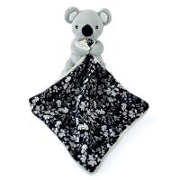 Doudou pantin 12 cm polyester collection BOH'AIME koala gris multicolore