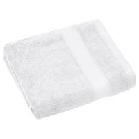 Drap de bain 100% coton 550 g/m2 95x140 cm collection NAÏA Blanc