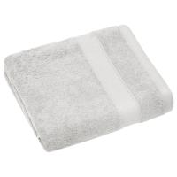 Drap de bain 100% coton 550 g/m2 95x140 cm collection NAÏA blanc Craie