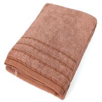 Drap de bain 100% coton 500 g/m² 100x150cm VIVID marron Terre-cuite