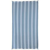 Drap de plage 100x180 cm pur coton collection SUPRAMONTE bleu