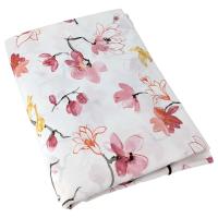 Drap plat 180x290 cm percale 100% coton ELISA Rose