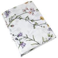 Drap plat 280x310 cm 100% coton FOLIFLORA Blanc