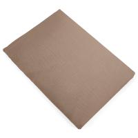 Drap plat 270x300 cm mousseline de coton collection MILOS marron camel