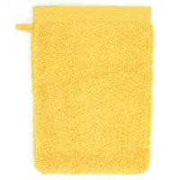 Gant de toilette 16x21 cm PURE Jaune 550 g/m2