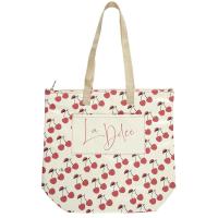 Grand sac fraicheur motifs cerises collection DOLCE PLAYA mixte rouge