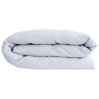 Housse de couette 280X240 cm lin lavé SONATE blanc Neige