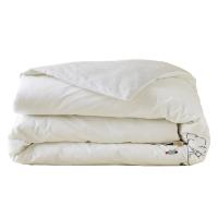 Housse de couette 140x200 cm percale de coton CENTRAL PARK blanc Mascarpone