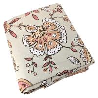 Housse de couette 140x200 cm percale 100% coton SANTAL beige melba