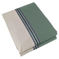 Housse de couette 200x200 cm percale 100% coton NOA vert Kaki