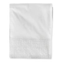 Housse de couette 240x220 cm percale de coton ANECDOTES broderie anglaise blanc