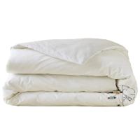 Housse de couette 250x220 cm percale de coton CENTRAL PARK blanc Mascarpone