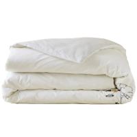 Housse de couette 260x240 cm percale de coton CENTRAL PARK blanc Mascarpone