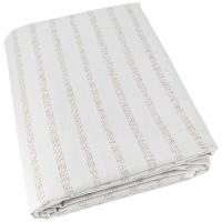 Housse de couette 300x240 cm percale 100% coton GABY beige Lin