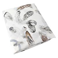 Housse de couette 140x200 cm Percale pur coton PLUMES