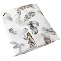 Housse de couette 300x240 cm Percale pur coton PLUMES