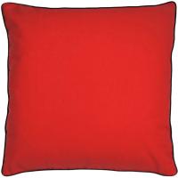 Housse de coussin 65x65 cm MONTSEGUR rouge Tomate