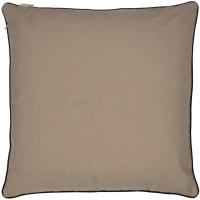 Housse de coussin 65x65 cm MONTSEGUR marron Tourterelle