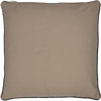 Housse de coussin 70x70 cm MONTSEGUR marron Tourterelle