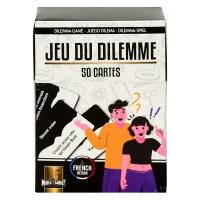 Jeu de cartes du dilemme 50 cartes french design collection GAME