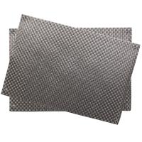 Lot de 2 sets de table pvc MAILLE Gris