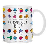 Mug thermo réactif en céramique collection MONSIEUR MADAME 30cl