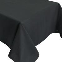 Nappe carrée 220x220 cm DIABOLO Noir traitement teflon