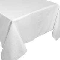 Nappe carrée 80x80 cm DIABOLO Blanc traitement teflon