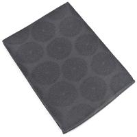 Nappe ovale 180x240 cm HÉLIOS Anthracite 100% coton + enduction acrylique