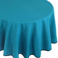 Nappe ovale 180X450 cm DIABOLO bleu Canard traitement teflon