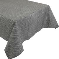 Nappe rectangle 150x250 cm SAKI noir/blanc