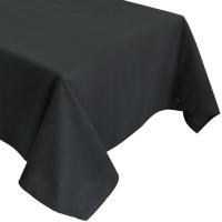 Nappe rectangle 160x250 cm DIABOLO Noir traitement teflon