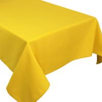 Nappe rectangle 160x350 cm DIABOLO jaune Curcuma traitement teflon