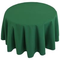 Nappe ronde 180 cm DIABOLO vert Sapin traitement teflon