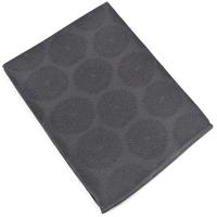 Nappe ronde 180 cm HÉLIOS Anthracite Jacquard 100% coton