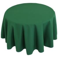 Nappe ronde 240 cm DIABOLO vert Sapin traitement teflon