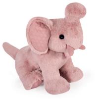 Peluche éléphant 35 cm polyester collection PREPPY CHICS rose