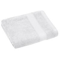 Serviette de toilette 100% coton 550 g/m2 50x90 cm collection NAÏA Blanc